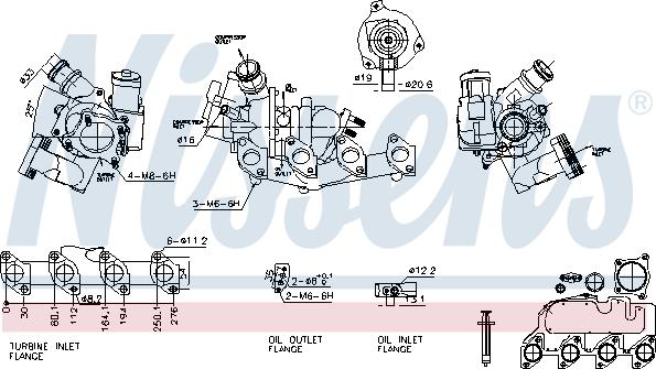 Nissens 93117 - Turbocompresseur, suralimentation cwaw.fr