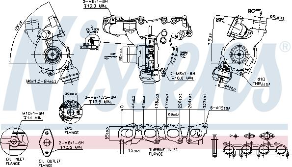 Nissens 93131 - Turbocompresseur, suralimentation cwaw.fr