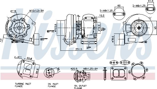 Nissens 93846 - Turbocompresseur, suralimentation cwaw.fr