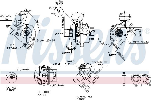 Nissens 93200 - Turbocompresseur, suralimentation cwaw.fr