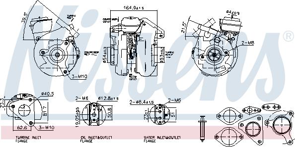 Nissens 93779 - Turbocompresseur, suralimentation cwaw.fr