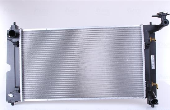 Nissens 64648A - Radiateur, refroidissement du moteur cwaw.fr