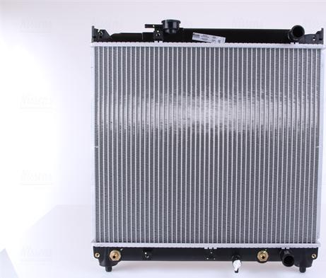 Nissens 64155 - Radiateur, refroidissement du moteur cwaw.fr