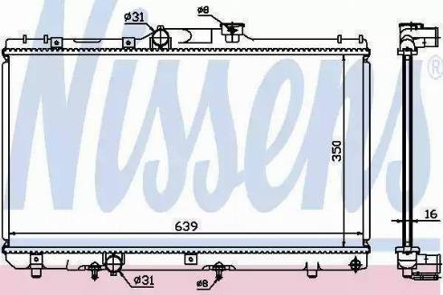 KOYORAD PA010286T - Radiateur, refroidissement du moteur cwaw.fr