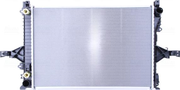 Nissens 65553A - Radiateur, refroidissement du moteur cwaw.fr