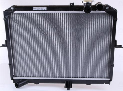 Nissens 66645 - Radiateur, refroidissement du moteur cwaw.fr