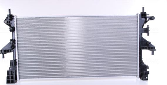 Nissens 606554 - Radiateur, refroidissement du moteur cwaw.fr