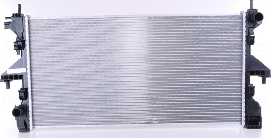 Nissens 606554 - Radiateur, refroidissement du moteur cwaw.fr