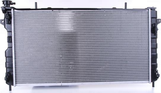 Nissens 61025 - Radiateur, refroidissement du moteur cwaw.fr