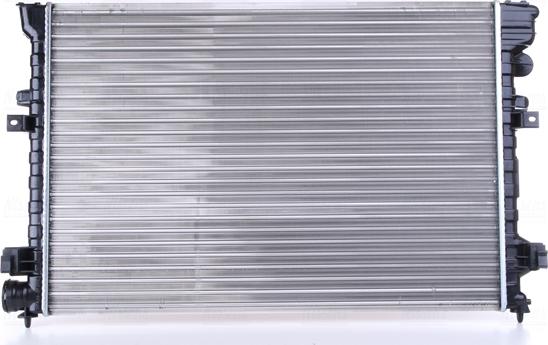 Nissens 61875A - Radiateur, refroidissement du moteur cwaw.fr