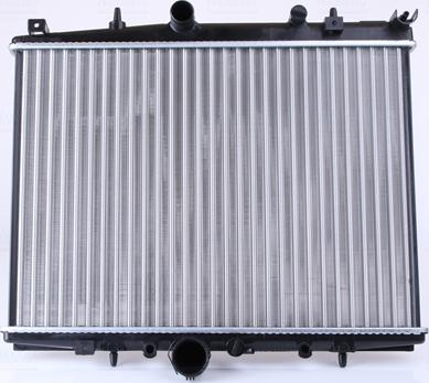 Nissens 61291A - Radiateur, refroidissement du moteur cwaw.fr