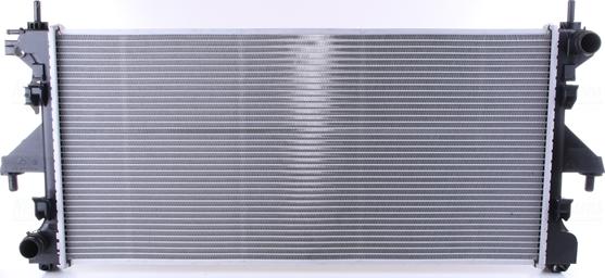 Nissens 63555A - Radiateur, refroidissement du moteur cwaw.fr