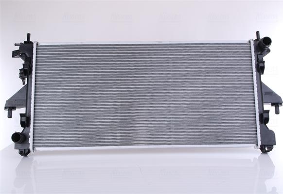 Nissens 63566 - Radiateur, refroidissement du moteur cwaw.fr