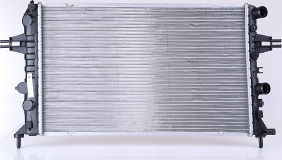 Nissens 63095A - Radiateur, refroidissement du moteur cwaw.fr