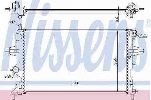 Magneti Marelli 350213961003 - Radiateur, refroidissement du moteur cwaw.fr