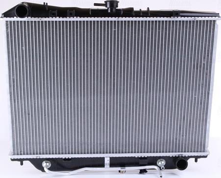 Nissens 63117 - Radiateur, refroidissement du moteur cwaw.fr