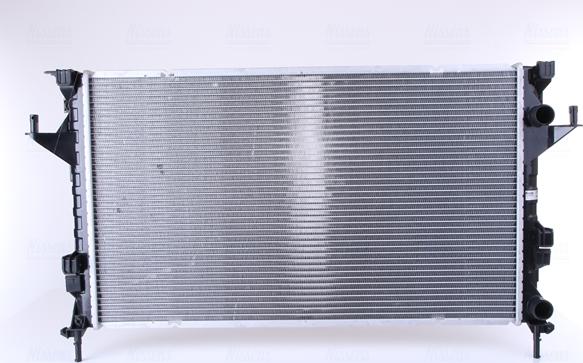 Nissens 637666 - Radiateur, refroidissement du moteur cwaw.fr