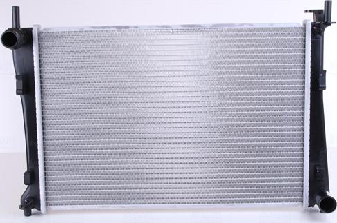 Nissens 62028A - Radiateur, refroidissement du moteur cwaw.fr