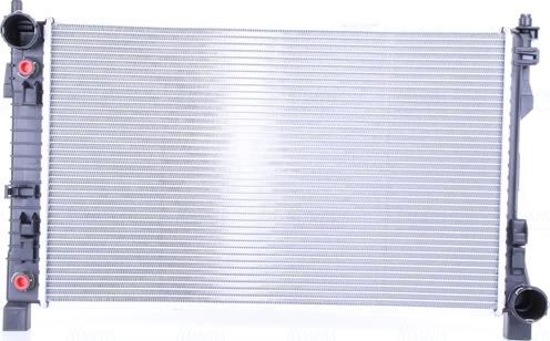 Nissens 62786A - Radiateur, refroidissement du moteur cwaw.fr