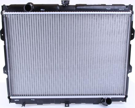 Nissens 67046 - Radiateur, refroidissement du moteur cwaw.fr