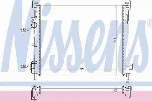 Magneti Marelli 350213991000 - Radiateur, refroidissement du moteur cwaw.fr