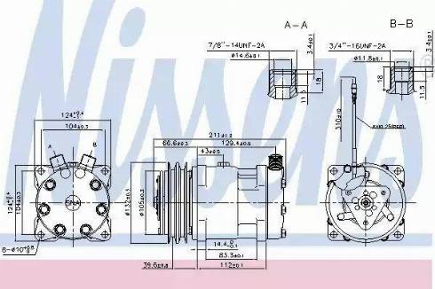 Nissens 89523 - Compresseur, climatisation cwaw.fr