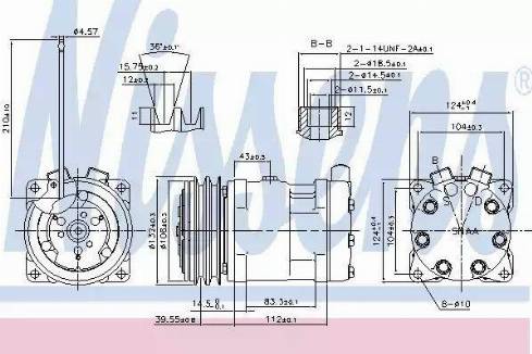 Nissens 89610 - Compresseur, climatisation cwaw.fr