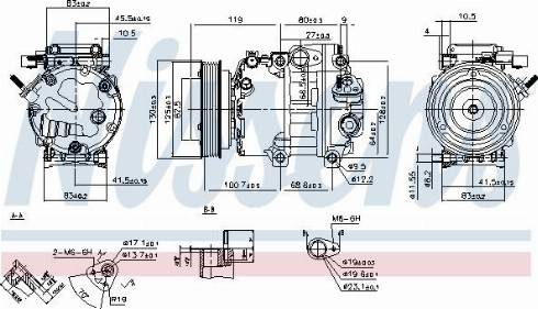 Nissens 89295 - Compresseur, climatisation cwaw.fr