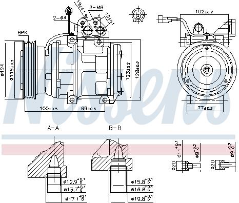 Nissens  89265 - Compresseur, climatisation cwaw.fr