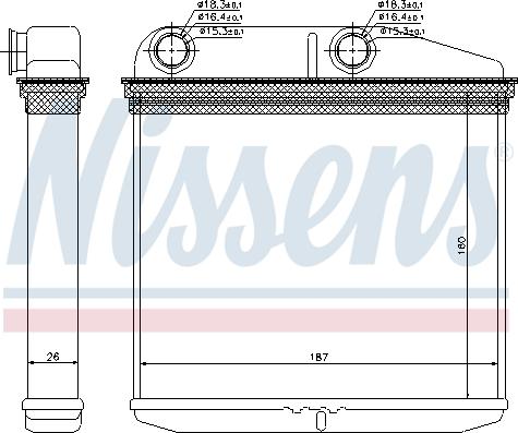 Nissens 71456 - Système de chauffage cwaw.fr