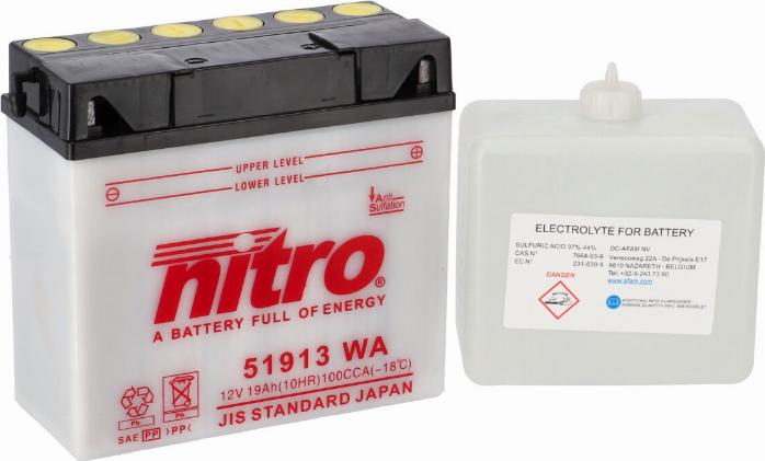 NITRO 51913 WA - Batterie de démarrage cwaw.fr