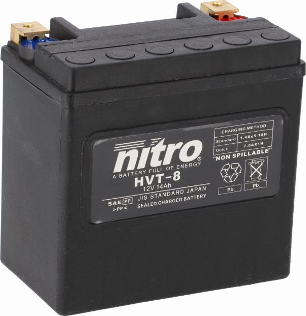 NITRO HVT 08 SLA - Batterie de démarrage cwaw.fr