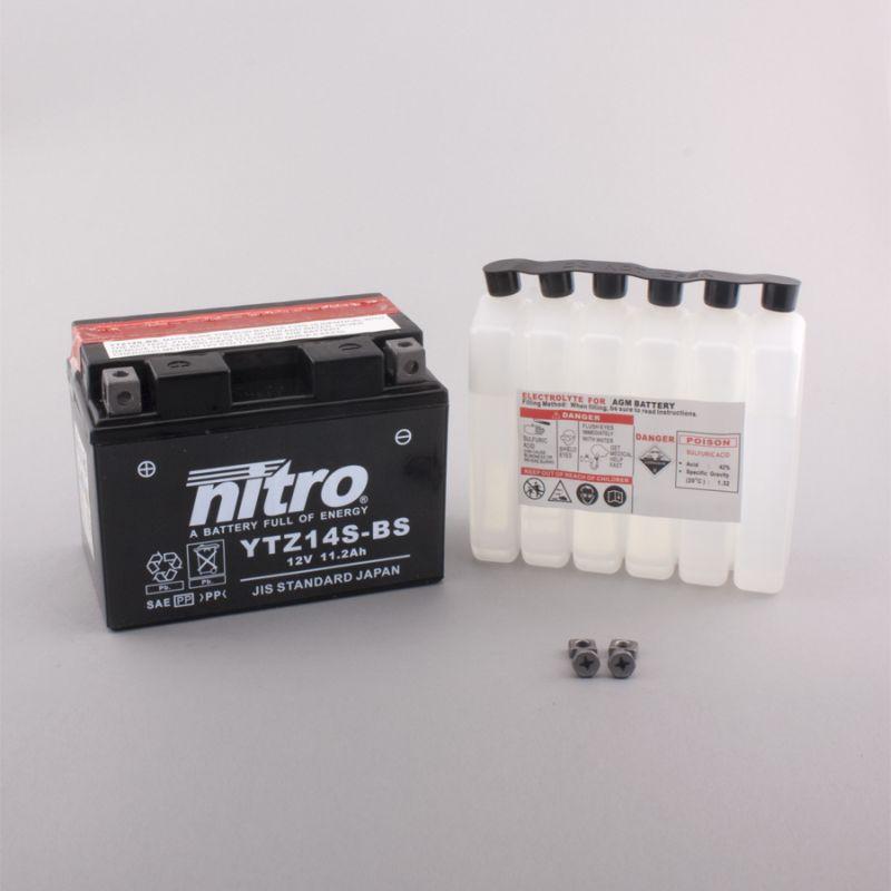 NITRO NTZ14S-BS - Batterie de démarrage cwaw.fr