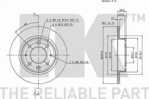 NK 533717 - Ressort de suspension cwaw.fr