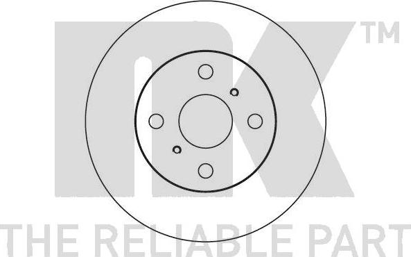 NK 204515 - Disque de frein cwaw.fr