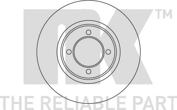 NK 204518 - Disque de frein cwaw.fr