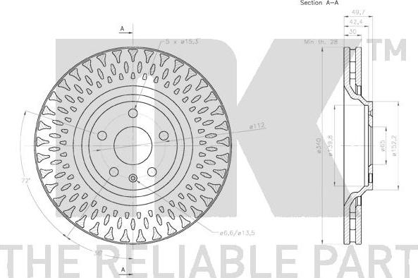 NK 3147162 - Disque de frein cwaw.fr