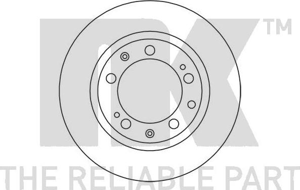 NK 205601 - Disque de frein cwaw.fr