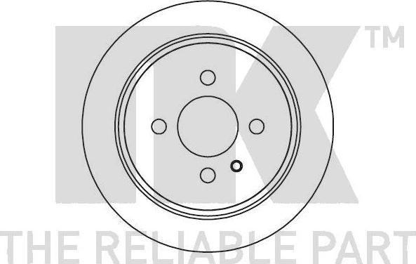 NK 201573 - Disque de frein cwaw.fr