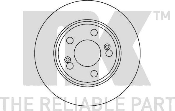 NK 203951 - Disque de frein cwaw.fr