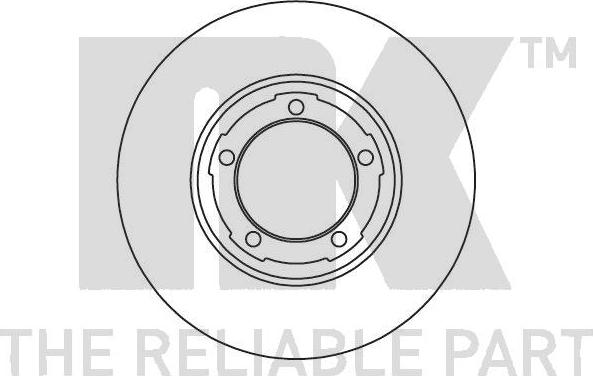 NK 203014 - Disque de frein cwaw.fr