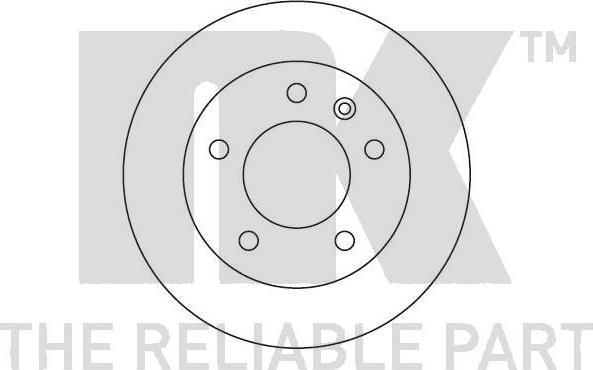 NK 203334 - Disque de frein cwaw.fr