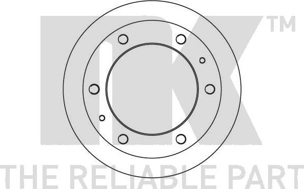 NK 202319 - Disque de frein cwaw.fr