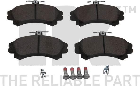 NK 223032 - Kit de plaquettes de frein, frein à disque cwaw.fr