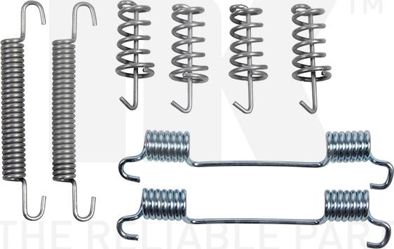 NK 7947868 - Kit d'accessoires, mâchoires de frein de stationnement cwaw.fr