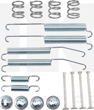 NK 7930845 - Kit d'accessoires, mâchoire de frein cwaw.fr