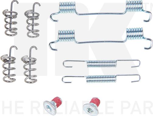 NK 7933994 - Kit d'accessoires, mâchoires de frein de stationnement cwaw.fr