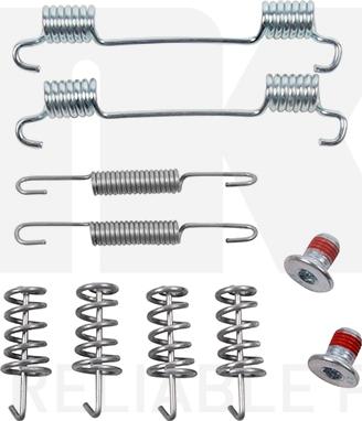 NK 7933874 - Kit d'accessoires, mâchoires de frein de stationnement cwaw.fr