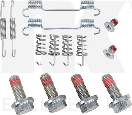 NK 7933878 - Kit d'accessoires, mâchoires de frein de stationnement cwaw.fr