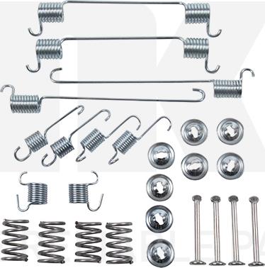 NK 7932802 - Kit d'accessoires, mâchoire de frein cwaw.fr